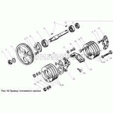 Привод топливного насоса
