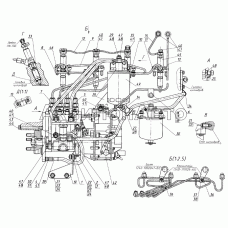 Топливные трубопроводы и установка топливной аппаратуры