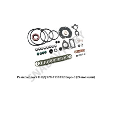 179-1111012 Ремкомплект ТНВД 179 (РТИ,паронит,медь,пласт) ЕВРО-3 (24 позиции)