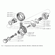 Редукционный клапан коробок передач ЯМЗ-238А, ЯМЗ-238Б, и ЯМЗ-238Н (238-1723050-Б)