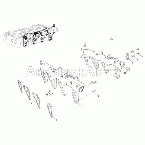Труба распределительная