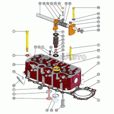 Установка головок цилиндров