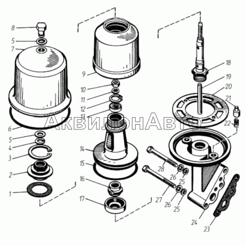 Фильтр центробежной очистки масла Фильтр центробежной очистки масла