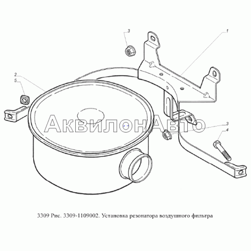 Установка резонатора воздушного фильтра Установка резонатора воздушного фильтра
