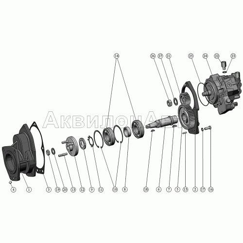 Топливный насос. Редуктор. Топливный насос. Редуктор.