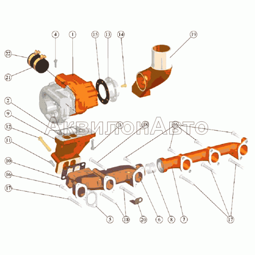 Газопровод дизеля