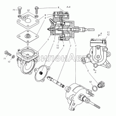 333.1110700-30 Корректор подачи топлива по наддуву в сборе 333.1110700-30 Корректор подачи топлива по наддуву в сборе