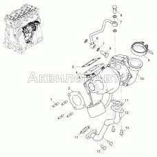 ТКР (для двигателя ЯМЗ-5341-10) 5340-30-111800-010