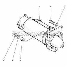 Установка стартера СТ-142Б1