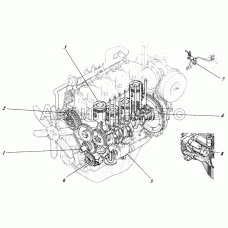 Дизель 442-55РИ-00с1