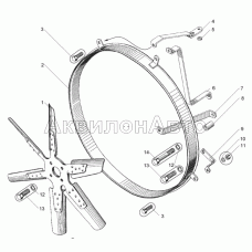 Вентилятор и кожух вентилятора