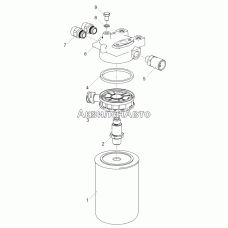 53443.1117010-20 Фильтр тонкой очистки топлива с подогревателем