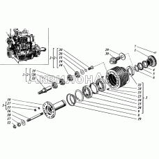 Передний носок коленчатого вала