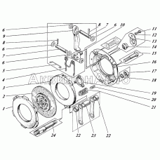 Кожух с дисками А52.22.000-70