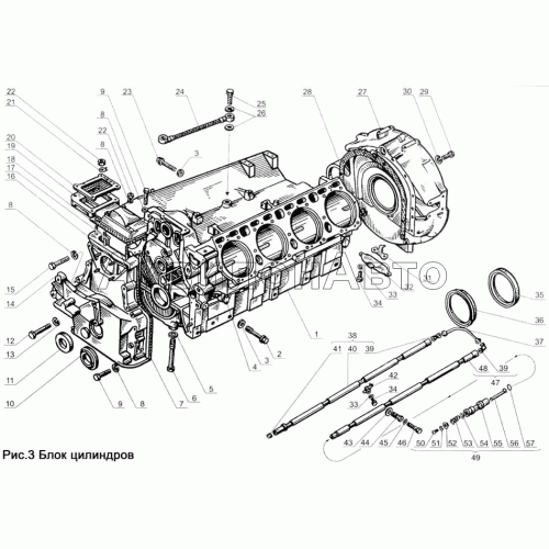 Блок цилиндров Блок цилиндров