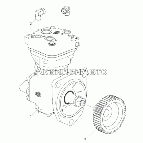 5340.3509010-30 Компрессор пневматического тормоза