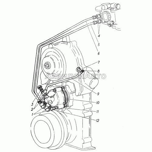 Датчик ограничителя оборотов двигателя Датчик ограничителя оборотов двигателя