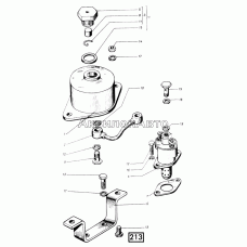 Установка подогревателя СМД-21, -22, 22А, 23, 23.01, 23.02, 24, 24.01, 24.02