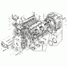 БЛОК ЦИЛИНДРОВ двигателей ЯМЗ-6562.10, ЯМЗ-6563.10