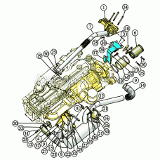 Установка рециркулции отработавших газов (РОГ) Установка рециркулции отработавших газов (РОГ)