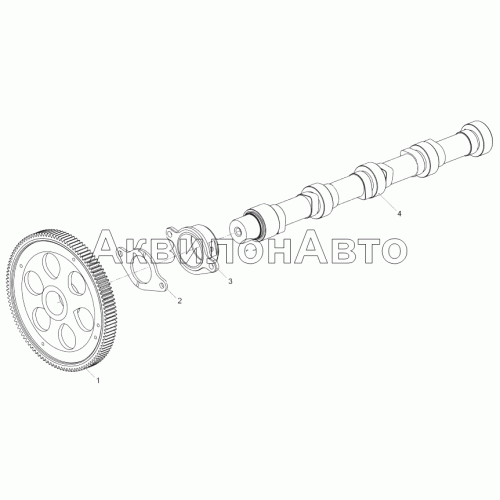 5340.1006010 Вал распределительный