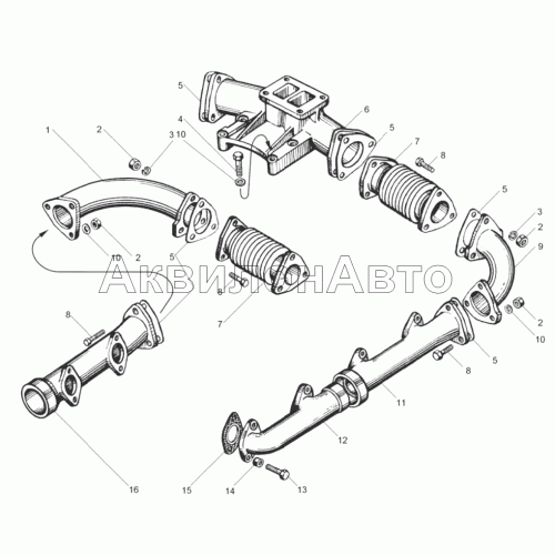 Коллекторы выпускные
