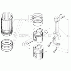 Поршень и шатун