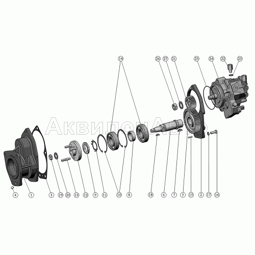 Топливный насос. Редуктор. Топливный насос. Редуктор.