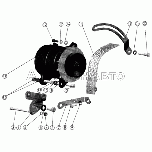 Установка генератора Установка генератора