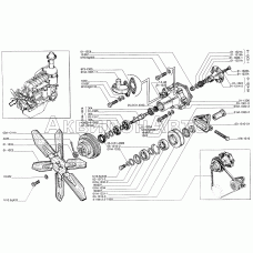 Насос водяной