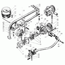 Насос масляный двигателей ЯМЗ-240Н, ЯМЗ-240П