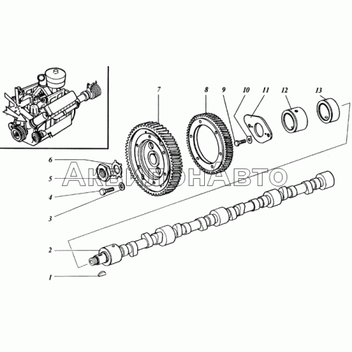 Распределительный вал