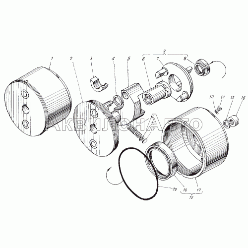 Муфта опережения впрыскивания топлива
