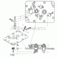 33.1110024 Крышка регулятора верхняя в сборе