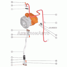 Маслопроводы турбокомпрессора Маслопроводы турбокомпрессора