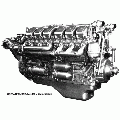 Двигатель ЯМЗ-240НМ2 и ЯМЗ-240ПМ2