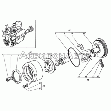 Муфта опережения впрыска топлива