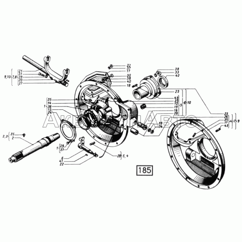 Картер СМД-21, -22, 22А, 23, 23.01, 23.02, 24, 24.01, 24.02