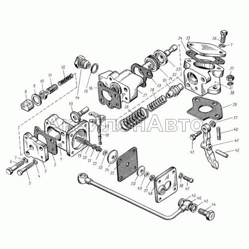 Корректор подачи топлива по наддуву