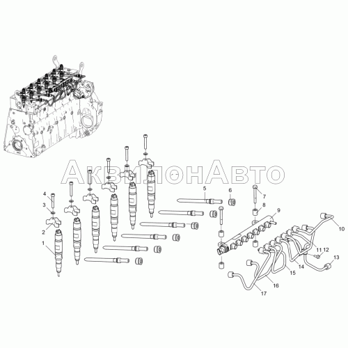 Форсунки 536-30-111200-010 Форсунки 536-30-111200-010