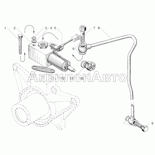 Электромагнитный клапан привода вентилятора