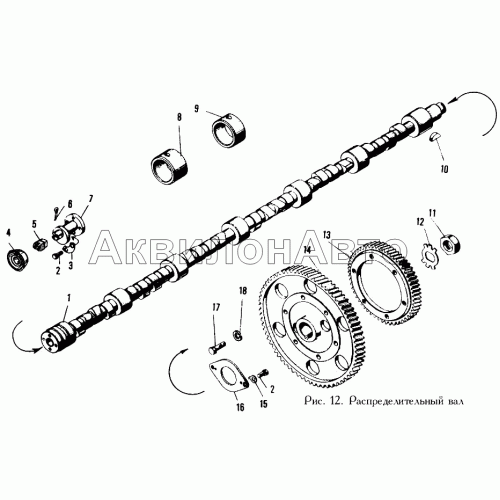 Распределительный вал