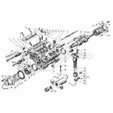 Корпус топливного насоса высокого давления
