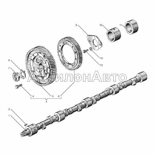 Вал распределительный