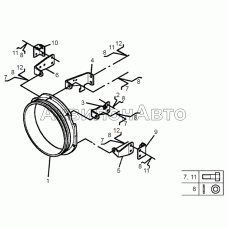 Кожух вентилятора