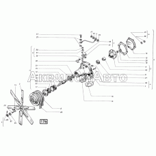 Насос водяной СМД-60, -62, -64, -66, -72