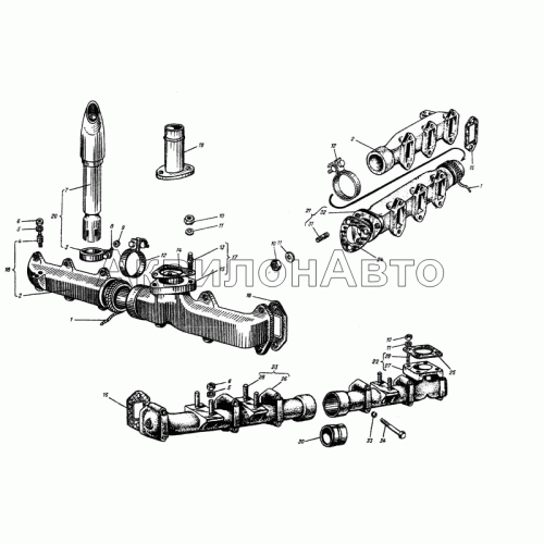 Система выпускная Система выпускная