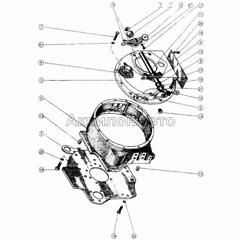 Привод муфты сцепления Привод муфты сцепления