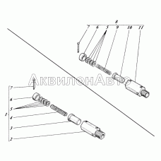 Клапан редукционный нагнетательный секции МН-09с20
