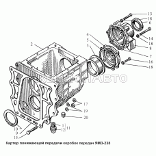 Картер понижающей передачи коробок передач ЯМЗ-238